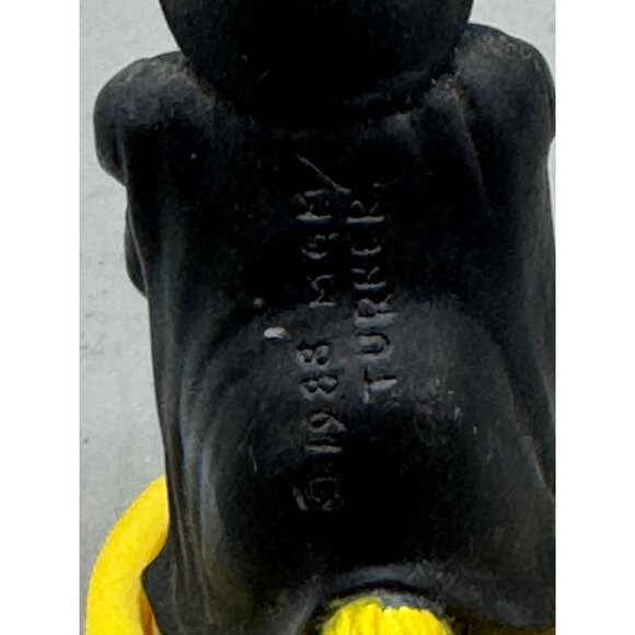 Vintage 1988 Wizard Of Oz Wicked Witch Figurine Black Hat Green Base stamp READ - Picture 5 of 10